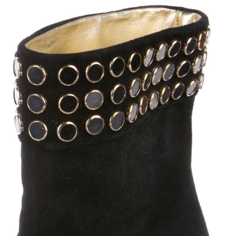 Authentic Gucci Ankle Booties W/Stud Embellishment - image 3